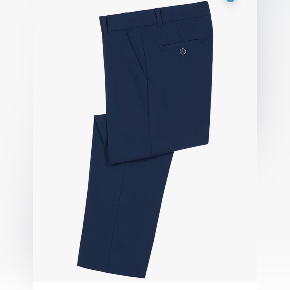 Calvin Klein Kids Navy Blue Casual Pants - Picture 2 of 9